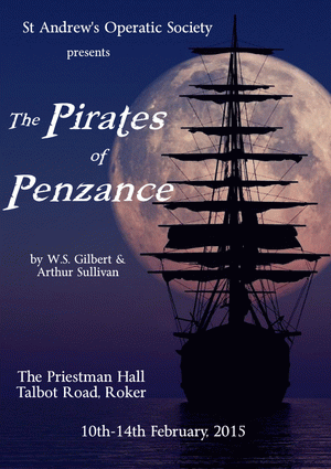 2015 Pirates of Penzance programme